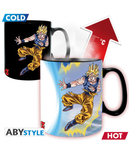 TAZA TERMICA 460 ML GOKU VS BUU