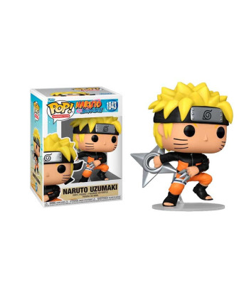 Figura Funko Pop Naruto Uzumaki 1843 - Naruto Shippuden - Pose de Batalla con Shuriken