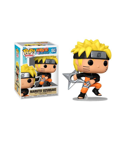 Figura Funko Pop Naruto Uzumaki 1843 - Naruto Shippuden - Pose de Batalla con Shuriken