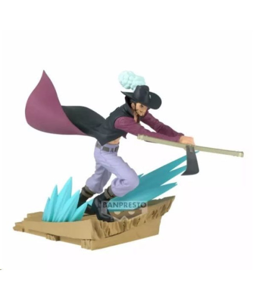 Figura Banpresto Dracule Mihawk 12cm - One Piece - El Tajo del Mejor Espadachín