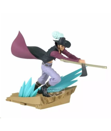 Figura Banpresto Dracule Mihawk 12cm - One Piece - El Tajo del Mejor Espadachín