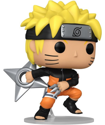 Figura Funko Pop Naruto Uzumaki 1843 - Naruto Shippuden - Pose de Batalla con Shuriken