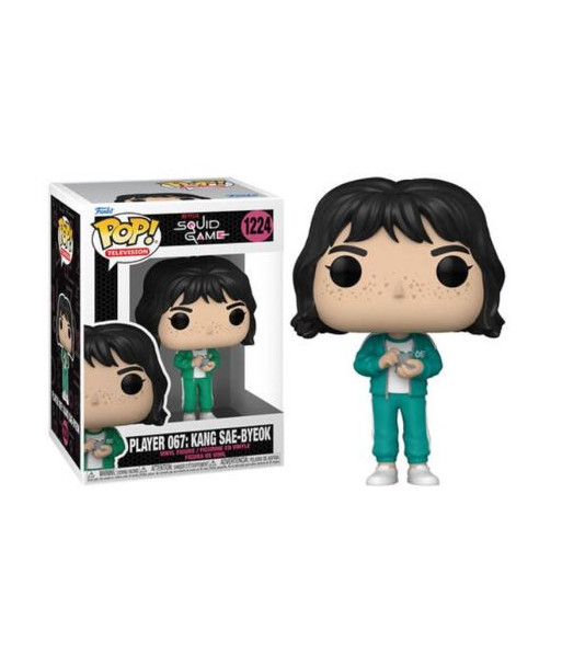 Funko POP! PLAYER 067 KANG SAE-BYEOK (1224) - JUEGO DEL CALAMAR