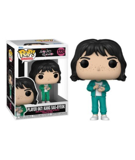 Funko POP! PLAYER 067 KANG SAE-BYEOK (1224) - JUEGO DEL CALAMAR