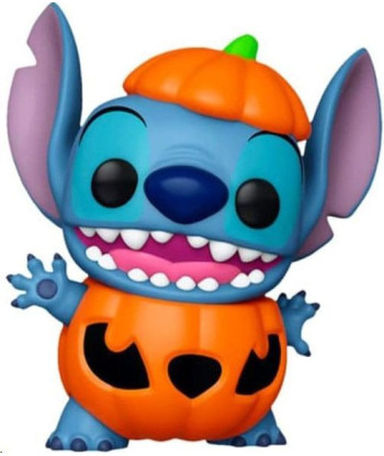 Figura Funko Pop Pumpkin Stitch 1087 - Disney Lilo y Stitch - Edición Especial Halloween