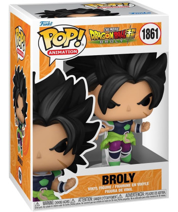 Figura Funko Pop Broly 1861 - Dragon Ball Super: Broly - Saiyan Legendario Coleccionable
