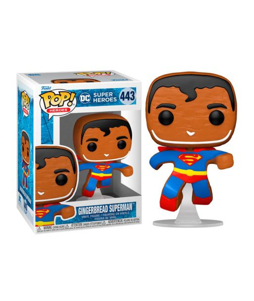 FUNKO POP! GINGERBREAD SUPERMAN (443) - DC