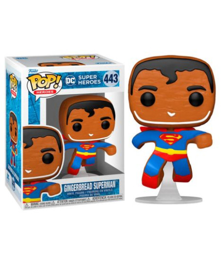 FUNKO POP! GINGERBREAD SUPERMAN (443) - DC