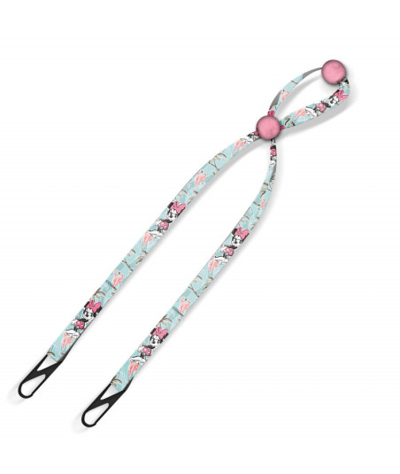 Cinta Lanyard Minnie Mouse Turquesa