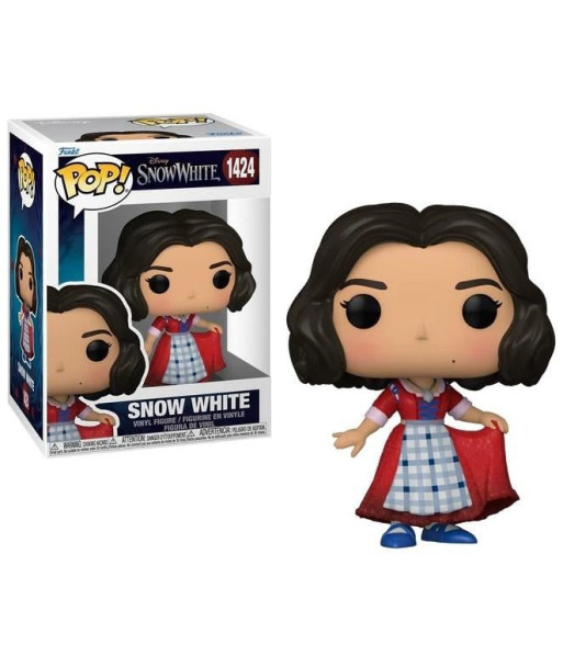 Figura Funko Pop Blancanieves 1424 - Disney Blancanieves Live Action - Con Vestido a Cuadros