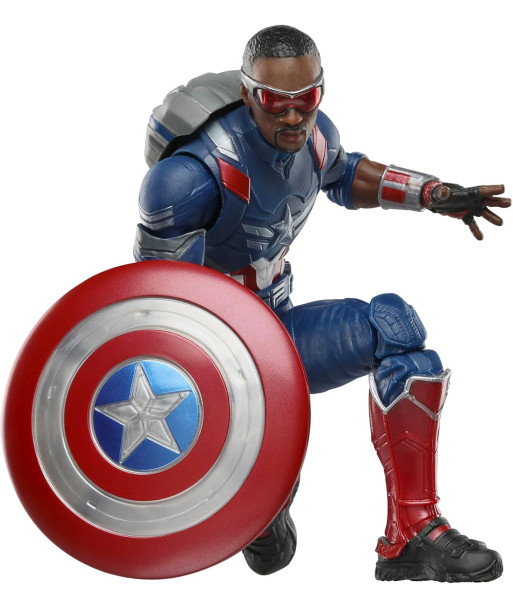 Figura Hasbro Captain America Brave New World - Sam Wilson Marvel Legends - El Centinela de la Libertad 15cm