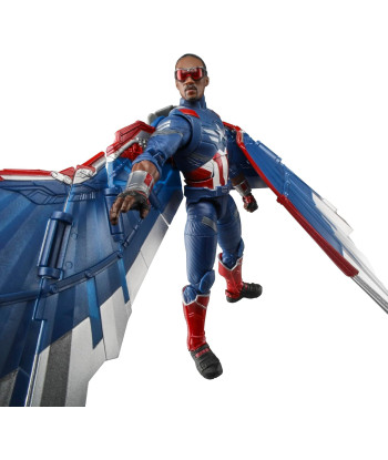 Figura Hasbro Captain America Brave New World - Sam Wilson Marvel Legends - El Centinela de la Libertad 15cm