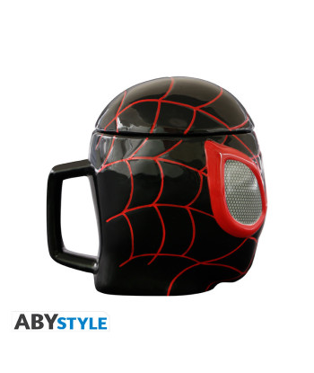 TAZA MILES MORALES SPIDER-MAN MARVEL 3D
