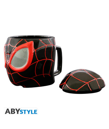 TAZA MILES MORALES SPIDER-MAN MARVEL 3D