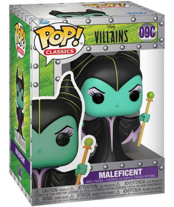 Figura Funko Pop Maleficent 09 - Disney Villains - Classics 25 Aniversario con Caja Metálica