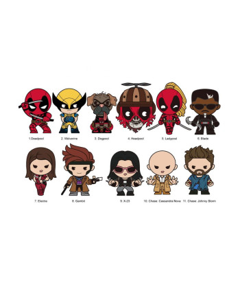 Llavero Deadpool & Wolverine Series 1 sobre sorpresa Disney (1 Unidad)