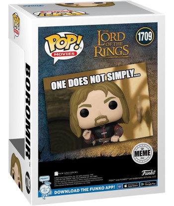 Figura Funko Pop Boromir 1709 - El Señor de los Anillos - No se Entra Simplemente en Mordor