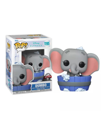 Figura Funko Pop Dumbo 1195 - Disney Classics - En el Baño de Burbujas Edición Especial