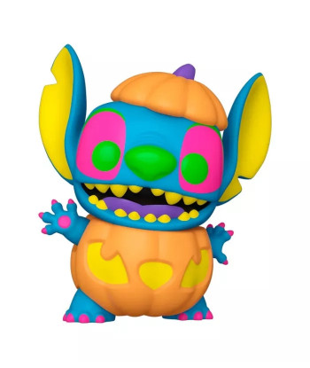 Figura Funko Pop Pumpkin Stitch 1498 - Disney Lilo y Stitch - Edición Especial Halloween
