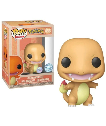 Figura Funko Pop Charmander 455 - Pokémon - Edición Especial Soft Color - El Inicial de Fuego con Tonos Pastel