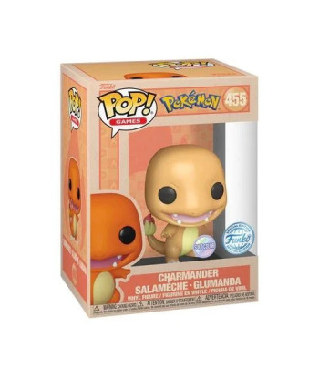 Figura Funko Pop Charmander 455 - Pokémon - Edición Especial Soft Color - El Inicial de Fuego con Tonos Pastel