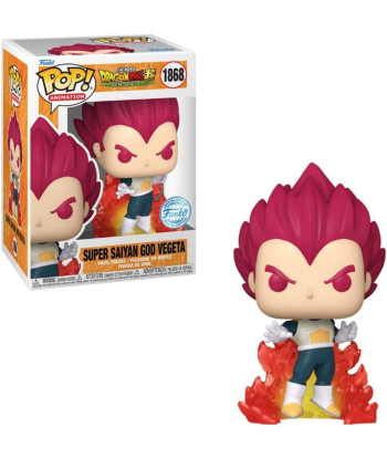Figura Funko Pop Super Saiyan God Vegeta (Special Edition) 1868 - Dragon Ball Super: Broly