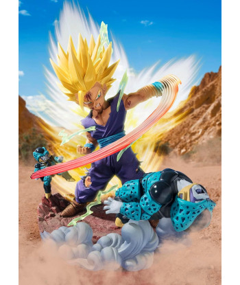 Figura Figuarts ZERO Super Saiyan 2 Son Gohan 20cm - Dragon Ball Z - El Estallido de la Rabia contra Cell