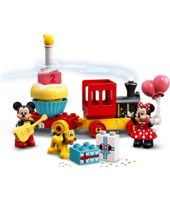 LEGO DUPLO Tren de Cumpleaños de Mickey y Minnie