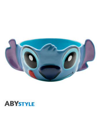 Bol 3D Cabeza de Stitch Lilo & Stitch Disney Cerámica 750 mls