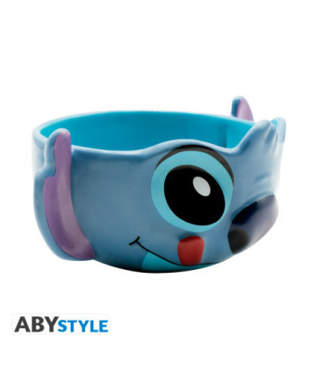 Bol 3D Cabeza de Stitch Lilo & Stitch Disney Cerámica 750 mls