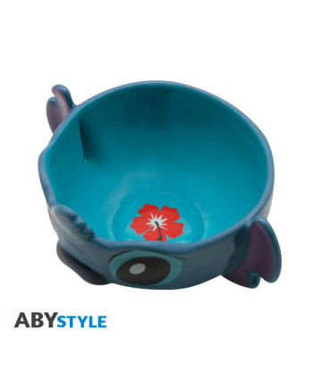 Bol 3D Cabeza de Stitch Lilo & Stitch Disney Cerámica 750 mls
