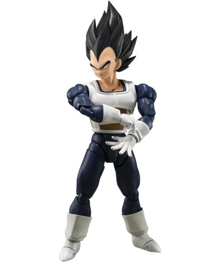 Figura S.H. Figuarts Vegeta 14cm - Dragon Ball Z - Armadura Clásica de la Saga de Namek