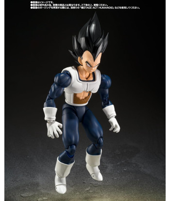 Figura S.H. Figuarts Vegeta 14cm - Dragon Ball Z - Armadura Clásica de la Saga de Namek