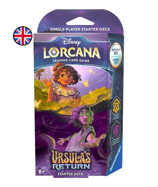 STARTER DECK LORCANA Ursula's Return: Mirabel / Bruno - Amber / Amethyst