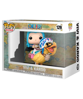 Figura Funko Pop Rides Vivi with Karoo 129 - One Piece - Alabasta