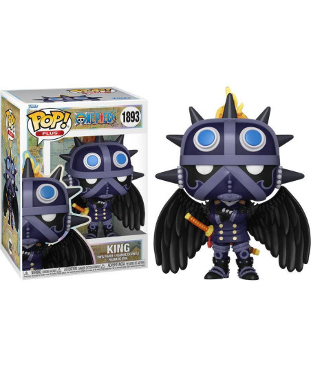 Figura Funko Pop King (Human Form) 1893 - One Piece - Forma Humana Lunarian
