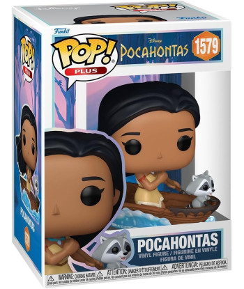Figura Funko Pop Pocahontas 1579 - Disney Pocahontas - En Canoa con Meeko