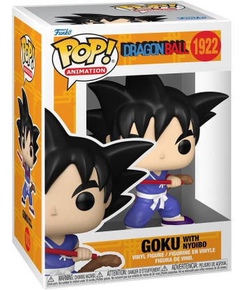 Figura Funko Pop Goku with Nyoibo 1922 - Dragon Ball - Niño con Bastón Sagrado