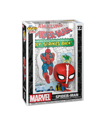 Figura Funko Pop Spider-Man 72 - Marvel Comic Cover - The Amazing Spider-Man #19 Edición Especial