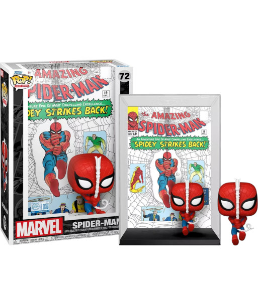 Figura Funko Pop Spider-Man 72 - Marvel Comic Cover - The Amazing Spider-Man #19 Edición Especial