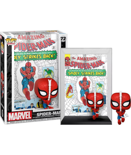 Figura Funko Pop Spider-Man 72 - Marvel Comic Cover - The Amazing Spider-Man #19 Edición Especial