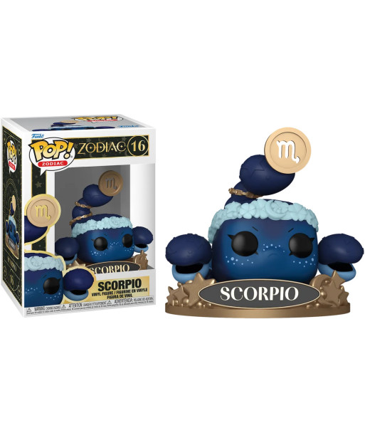 Figura Funko Pop Escorpio 16 - Zodiaco - Signo de Agua con Detalles Celestiales
