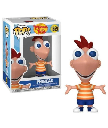 Figura Funko Pop Phineas 1629 - Disney Phineas & Ferb - El Optimista Inventor de Danville