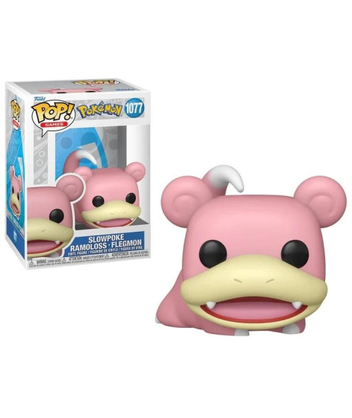 Figura Funko Pop Slowpoke 1077 - Pokémon - El Maestro de la Calma y el Relax