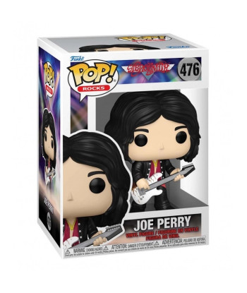 Figura Funko Pop Joe Perry 476 - Rocks - Legendario Guitarrista de Aerosmith
