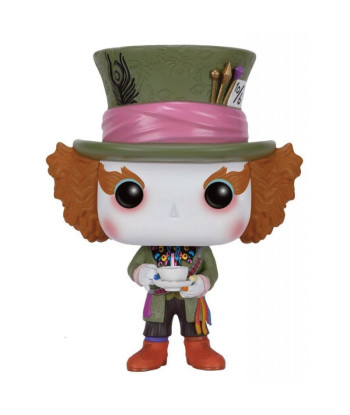 Figura Funko Pop Mad Hatter 177 - Disney Alicia en el País de las Maravillas - Con Taza de Té