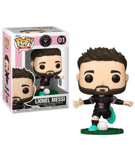 Figura Funko Pop Lionel Messi 01 - MLS: Inter Miami - El Rey del Fútbol en Florida