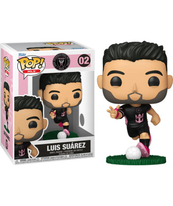 Figura Funko Pop Luis Suarez 02 - MLS Inter Miami - El "Pistolero" Acecha el Área