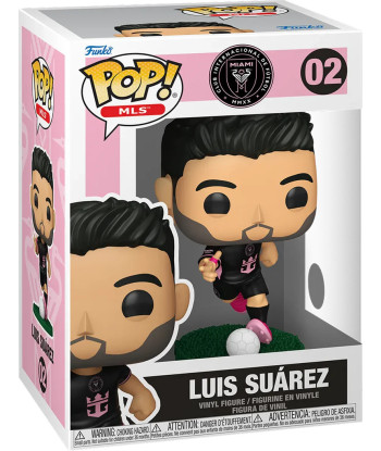 Figura Funko Pop Luis Suarez 02 - MLS Inter Miami - El "Pistolero" Acecha el Área