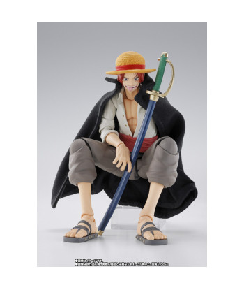 Figura S.H. Figuarts Shanks & Luffy Childhood 16,5cm - One Piece - El Inicio de la Promesa